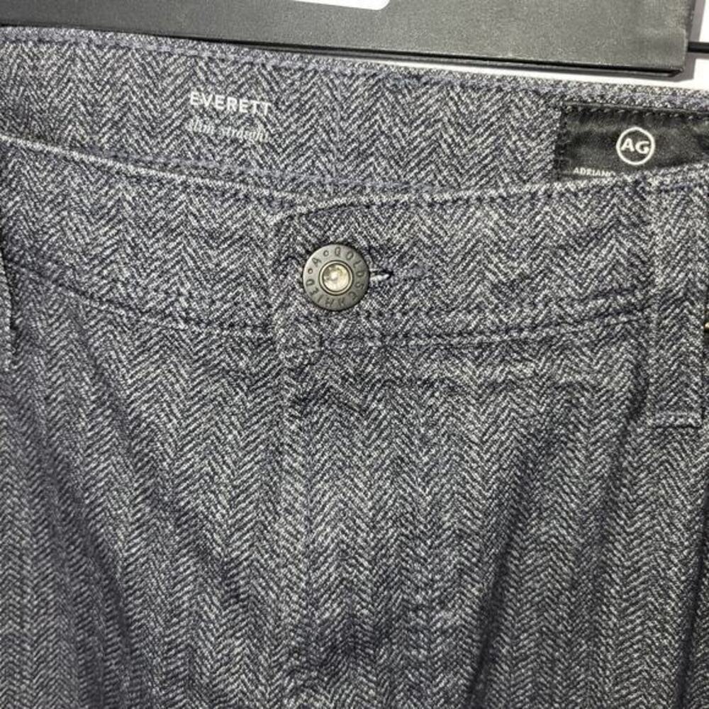AG Everett Slim Straight Pants Gray‎ 36x34 Adriano Goldschmied Mens Stretch - Picture 2 of 10